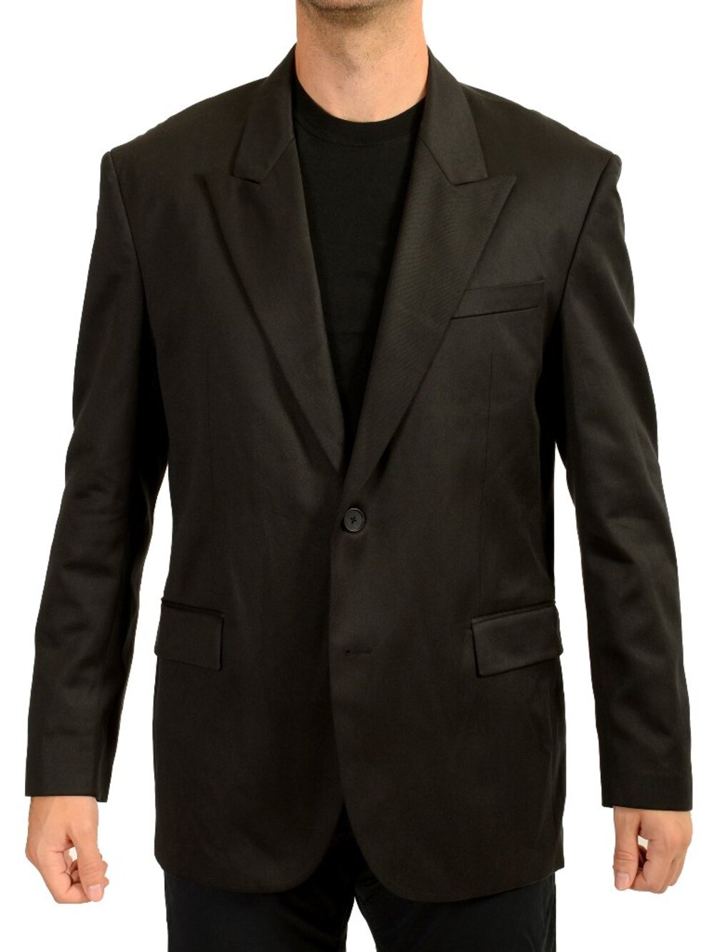 Hugo Boss Men's "Ulan251F2" Modern Fit Black Sport Coat Blazer US 38R IT 48R